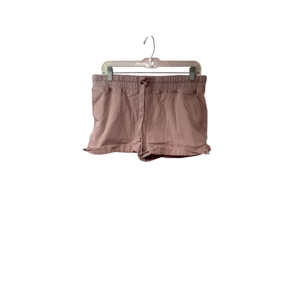 Vigoss women’s casual high rise pink shorts, size large